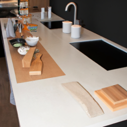 Optimisation de l'espace avec petit mobilier de cuisine gain de place Frejus